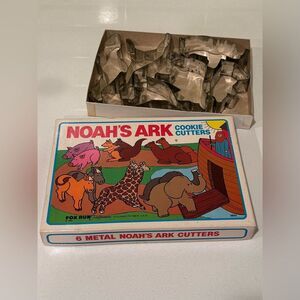 Vintage Noah’s Ark Cookie Cutters by Fox Run (1985)